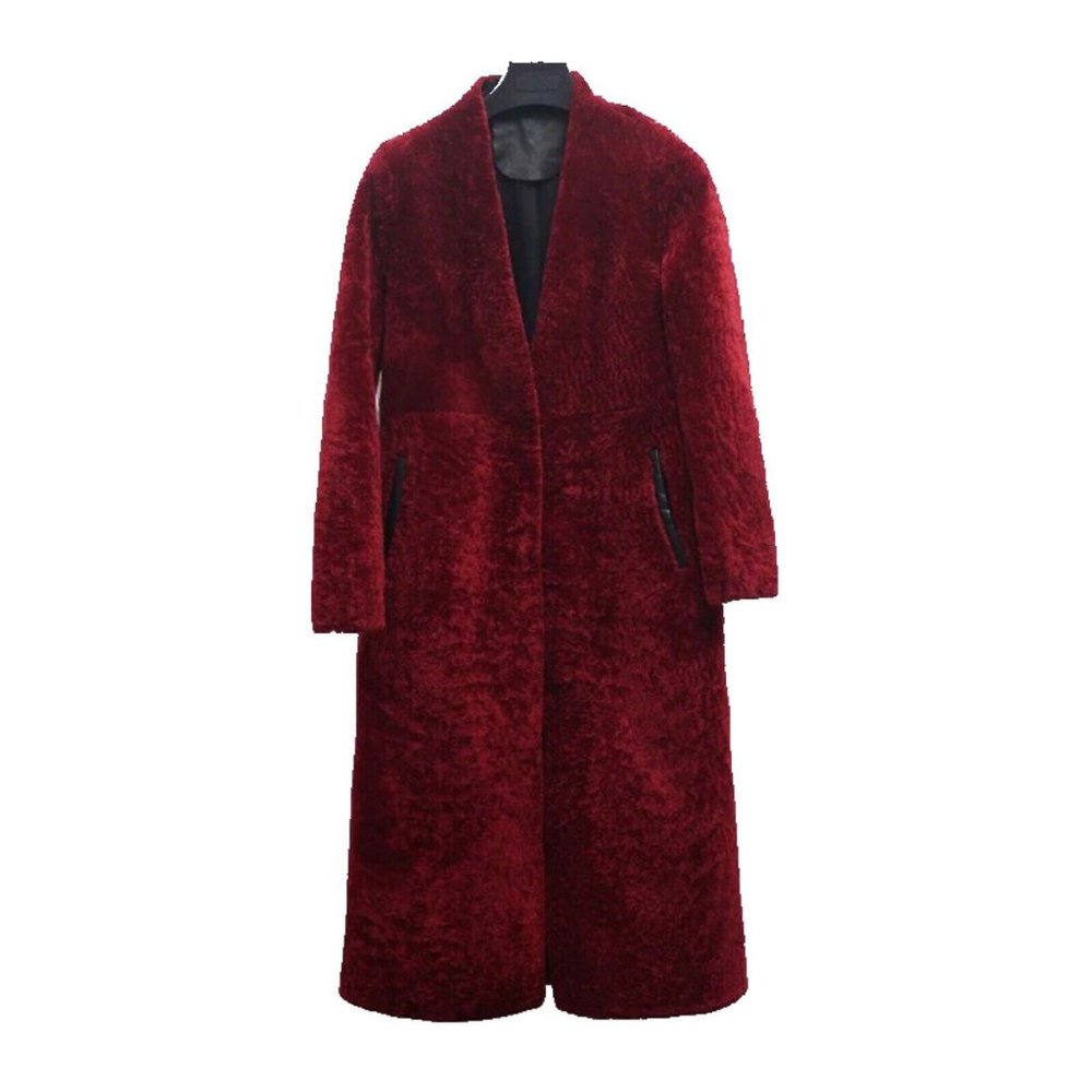 $629 Genuine Double Sheepskin Shearling Ultra Long